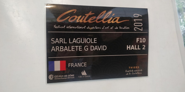  Coutellia festival international du couteau d'art et de tradition Edition 2019
