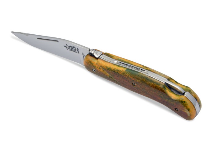 Laguiole Modèle Safari en Os teinté 12 cm