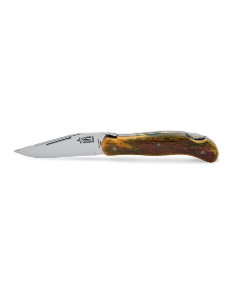 Laguiole knife Nature Hand-Chiseled, 12 cm dyed camel bone handle