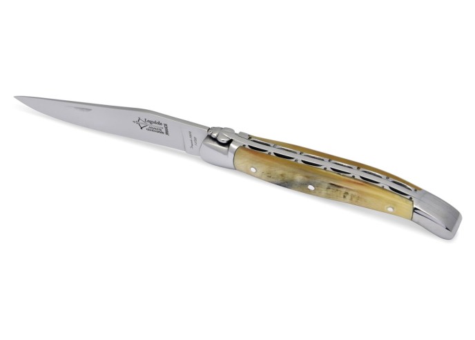 couteau laguiole pliant corne de bélier