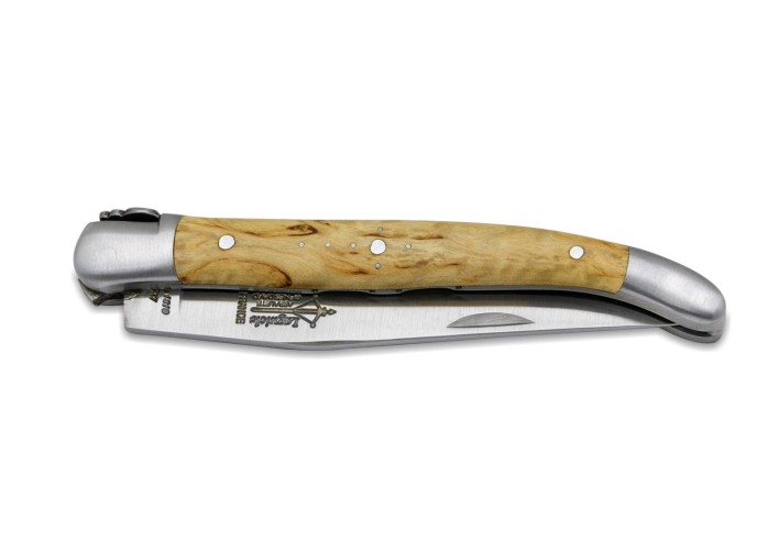 couteau laguiole pliant bouleau