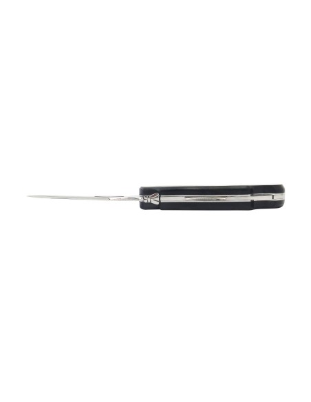 Laguiole knife Grande Nature Hand-Chiseled, 12 cm ebony wood handle