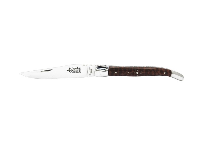 Laguiole folding knife Prestige, snake wood handle
