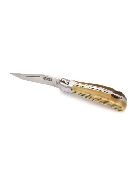 laguiole grande nature doubles platines Corne de Bélier 12 cm