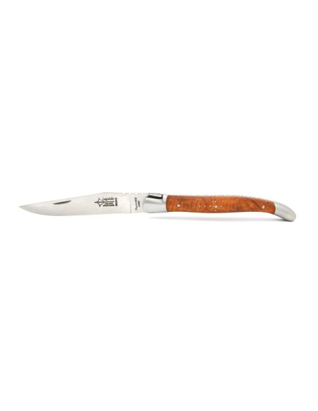 Laguiole folding knife Prestige, briar wood handle