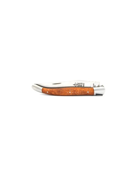 Laguiole folding knife Prestige, briar wood handle