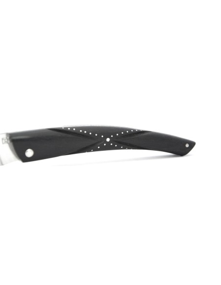 Le Thiers ® prestige pliant, manche papillon en ébène de 12 cm