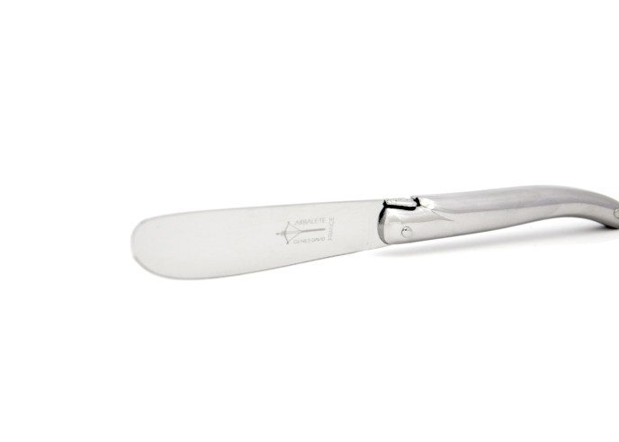 Tartineur Laguiole plein manche tout inox de 8 cm