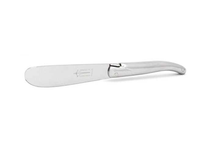 Tartineur Laguiole plein manche tout inox de 8 cm