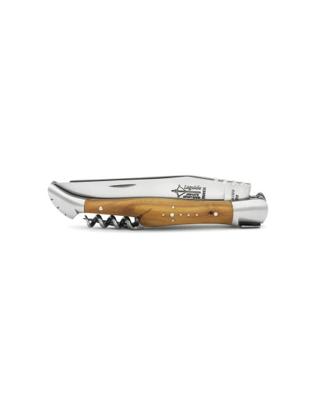 Laguiole Horse Rider folding knife, juniper wood handle, matt finish