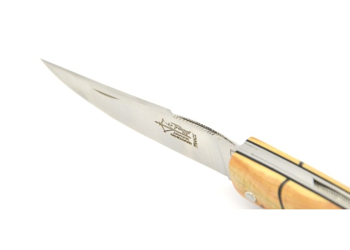 Le Thiers ® pliant Prestige, manche en genévrier de 12 cm, finition mat