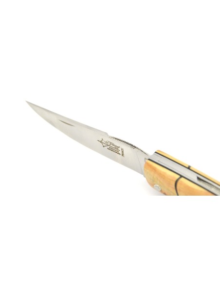 Le Thiers ® pliant Prestige, manche en genévrier de 12 cm, finition mat