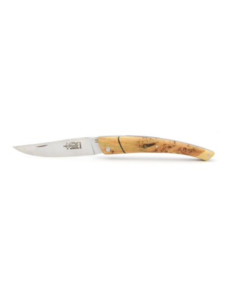 Le Thiers ® pliant Prestige, manche en genévrier de 12 cm, finition mat
