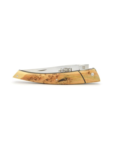 Le Thiers ® pliant Prestige, manche en genévrier de 12 cm, finition mat