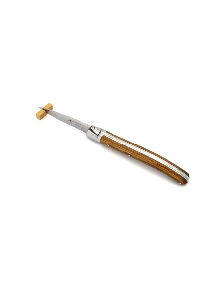 Laguiole oyster knife with natural stamina handle - Arbalète G.David