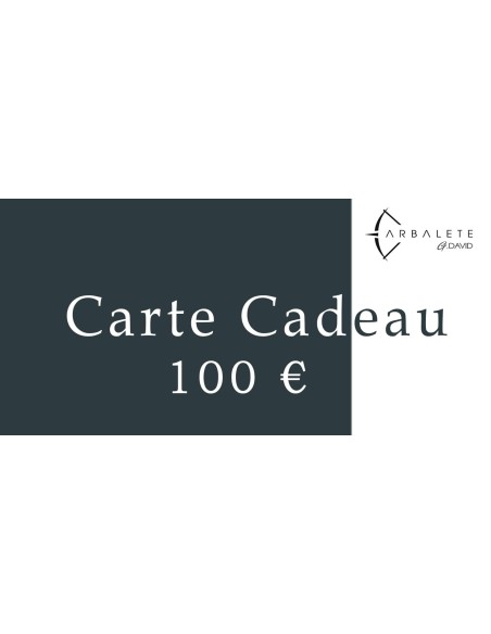Carte Cadeau 100 € - Arbalète G.David