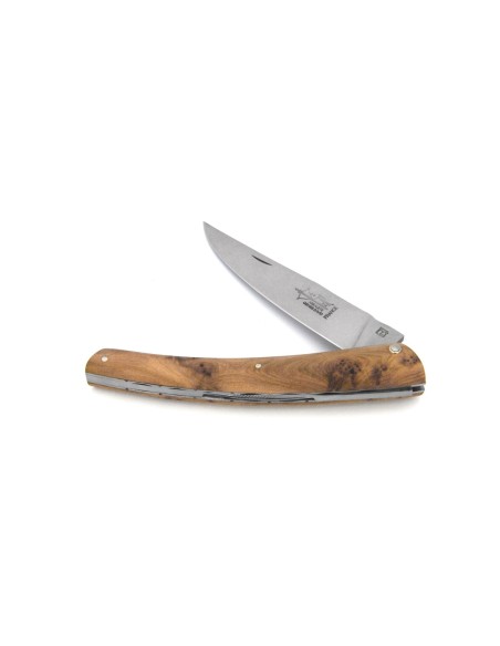 Le Thiers ® Prestige hand-chiseled, 12 cm juniper wood handle, matt finish