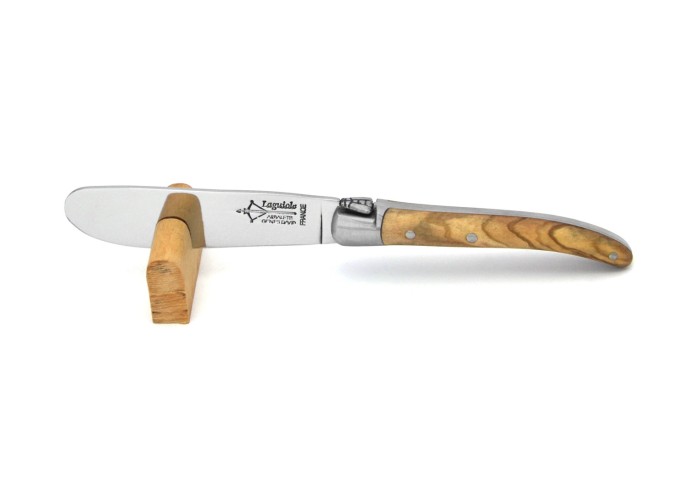 Tartineur et fromagette Laguiole manche en olivier - Arbalète G.David