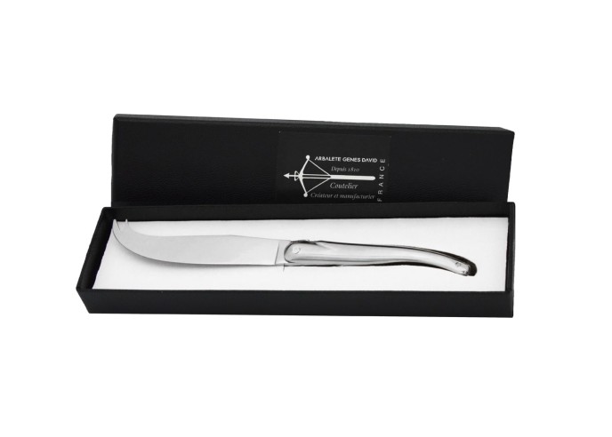 Fromagette Laguiole, manche tout inox finition brillant