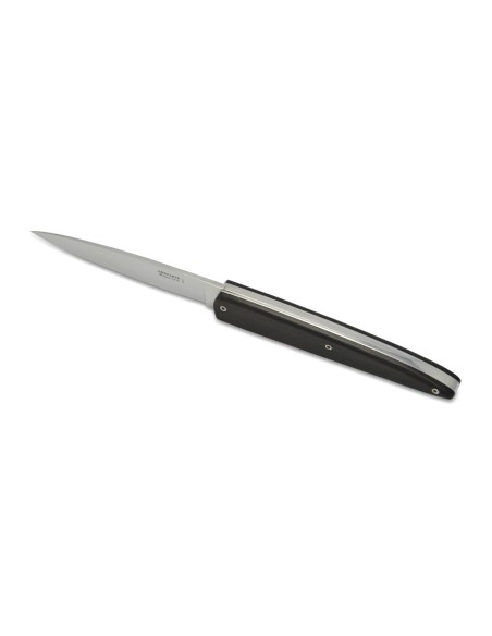 Arbalète knife, Full Ebony handle, shiny finish
