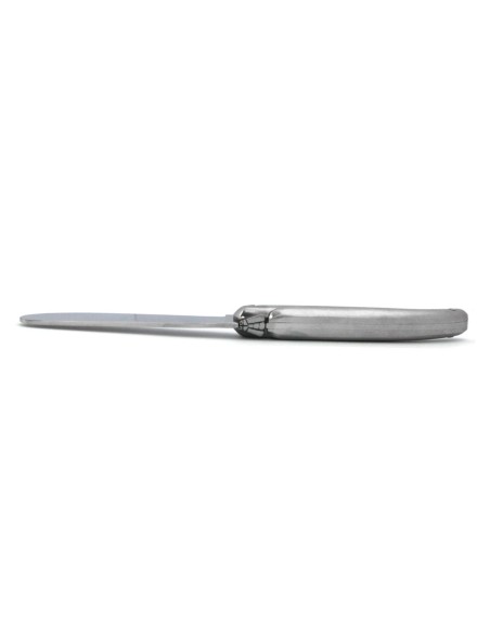 Tartineur Laguiole, plein manche tout inox finition mat, lavable en machine