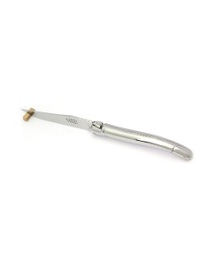 Box with 2 steak knives Laguiole Original, all stainless steel with shiny finish