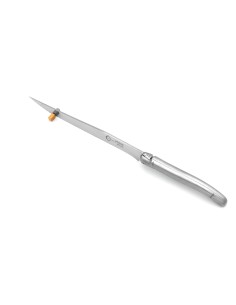 Laguiole bread knife with stainless steel handle - Arbalète G.David