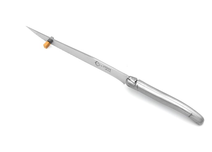 Couteau à pain Laguiole en manche en tout inox - Arbalète G.David