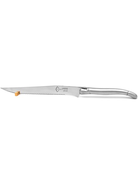 Laguiole bread knife with stainless steel handle - Arbalète G.David