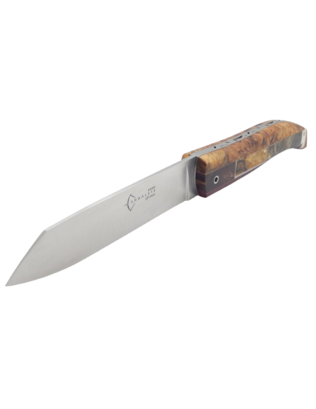 The KARO from Arbalete, Tetris wood & resin handle