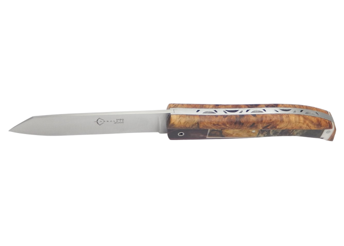 The KARO from Arbalete, Tetris wood & resin handle