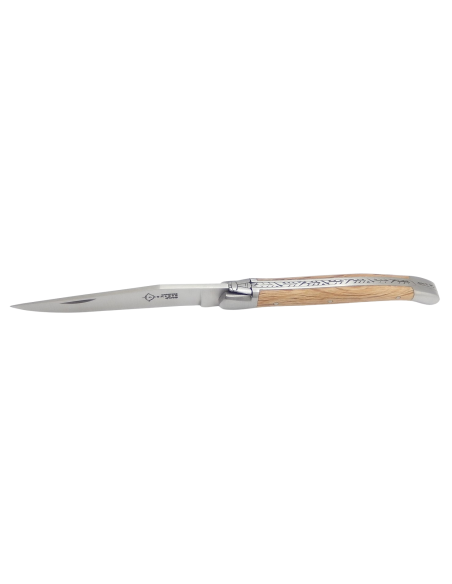 Laguiole folding knife Antan, holm oak - Arbalete G. David