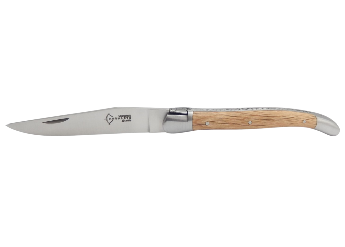 Laguiole folding knife Antan, holm oak - Arbalete G. David