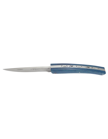 Le Thiers ® pliant, micarta bleu - Arbalète G. David