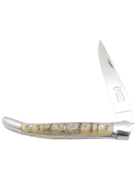 Laguiole Prestige, ram horn handle - Arbalete G. David
