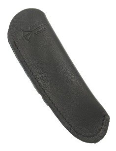 Etui cuir de poche noir pour couteaux pliants - Arbalète G.David