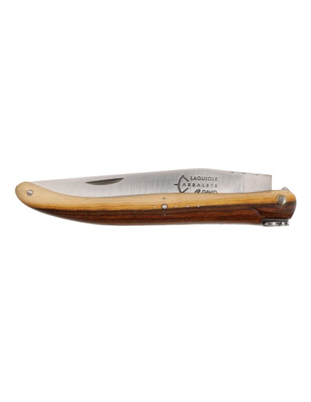 Laguiole pliant Forgé, manche en pistachier