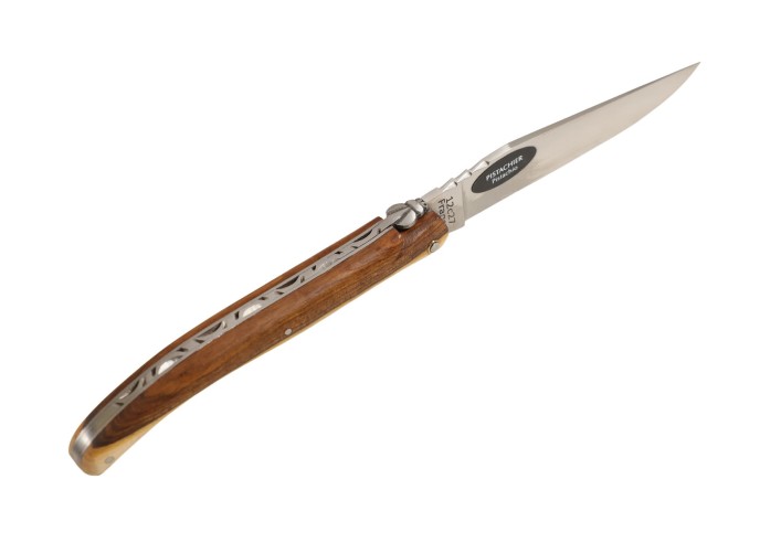 Laguiole pliant Forgé, manche en pistachier