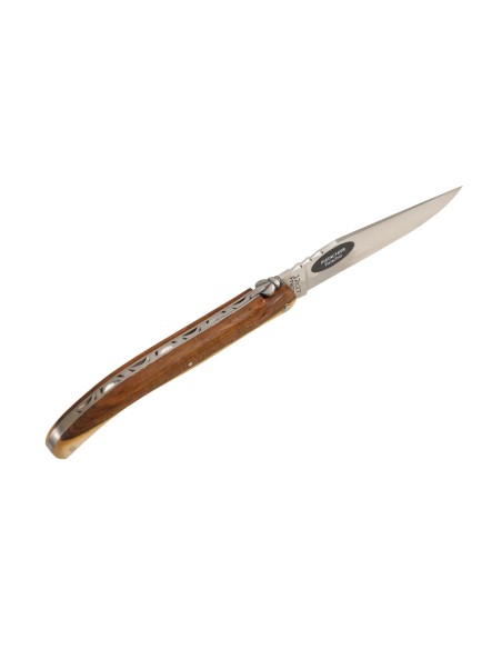 Laguiole pliant Forgé, manche en pistachier