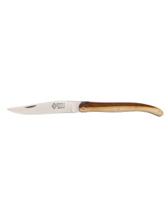 Laguiole pliant Forgé, manche en pistachier