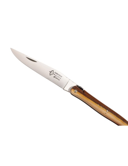 Laguiole pliant Forgé, manche en pistachier
