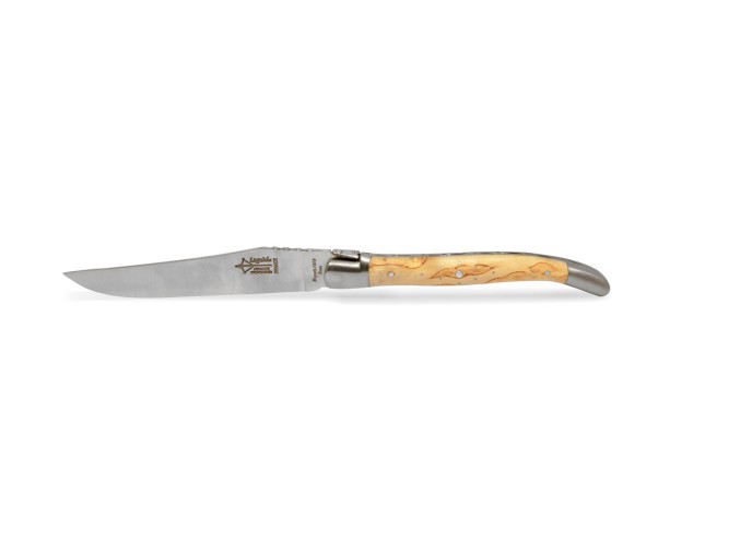 Coffret 12 couteaux Laguiole en Bois Divers 23 cm