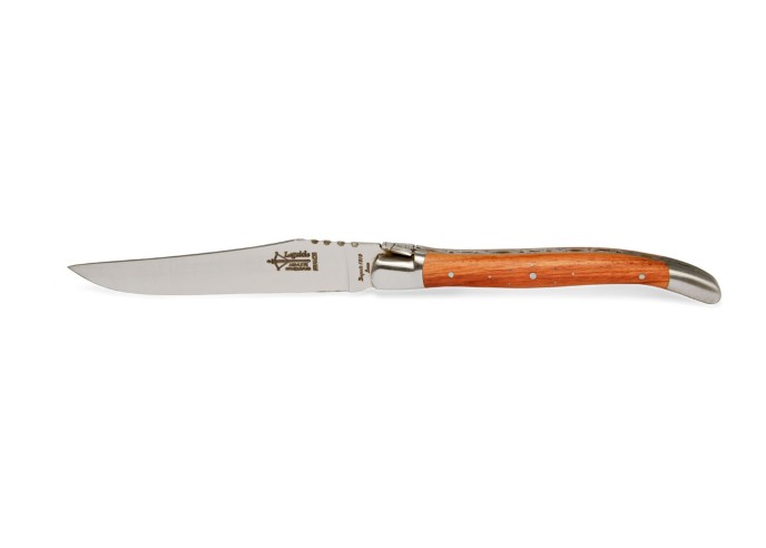 Coffret 12 couteaux Laguiole en Bois Divers 23 cm