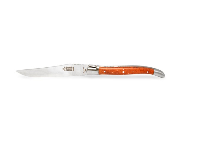 Coffret 12 couteaux Laguiole en Bois Divers 23 cm