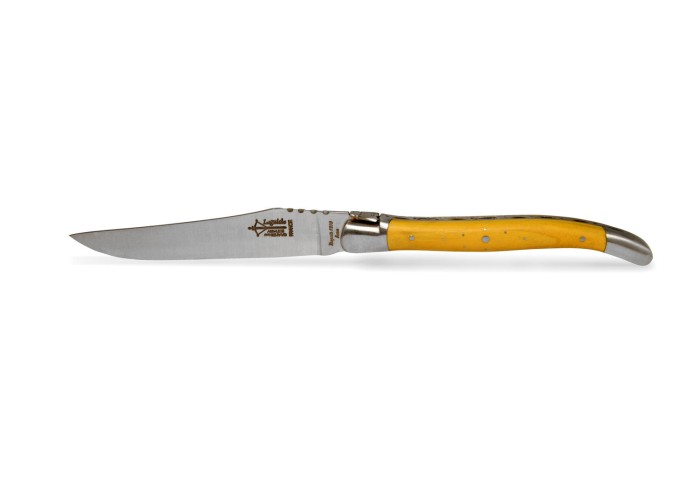Coffret 12 couteaux Laguiole en Bois Divers 23 cm