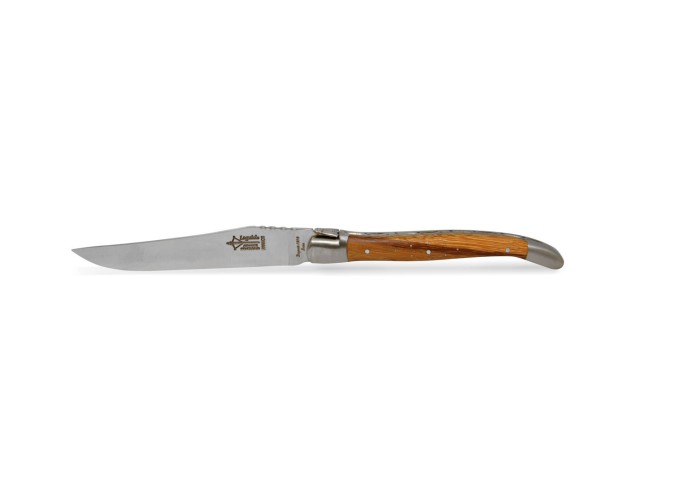 Coffret 12 couteaux Laguiole en Bois Divers 23 cm