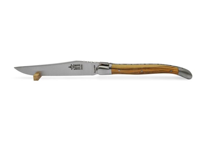 Coffret 12 couteaux Laguiole en Bois Divers 23 cm